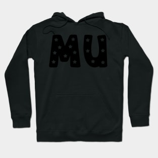 Mu Star Letters Hoodie